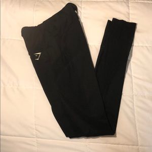Black Gymshark Sleek Sculpture Leggings